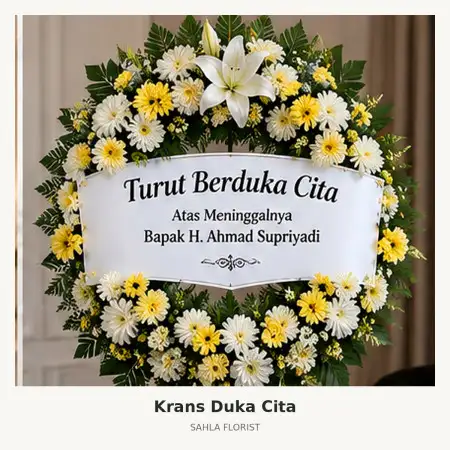 Krans Bunga Duka Manggarai Barat